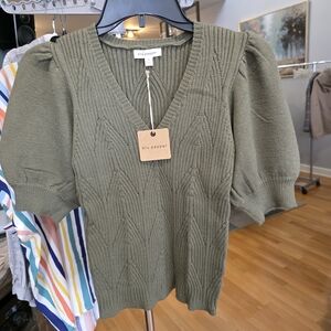 Blu Pepper Women's Olive Sweater